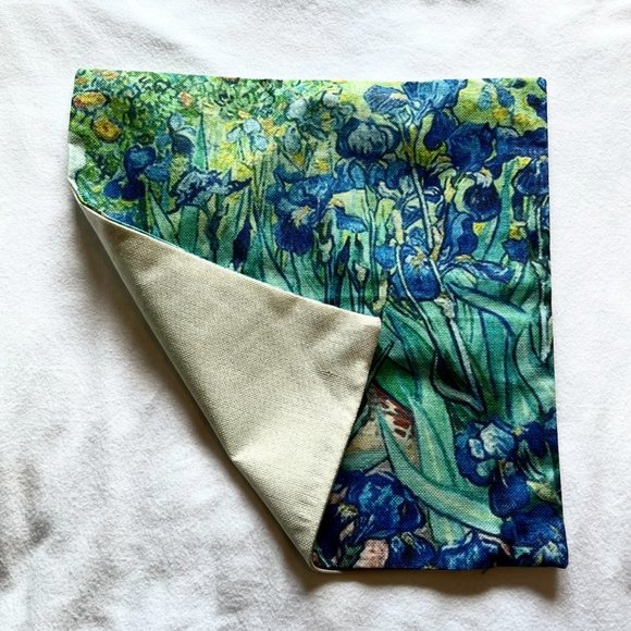 4 - Van Gogh Inspired Decorative Square Throw Pillow Covers 17” x 17” - Picture 9 of 13